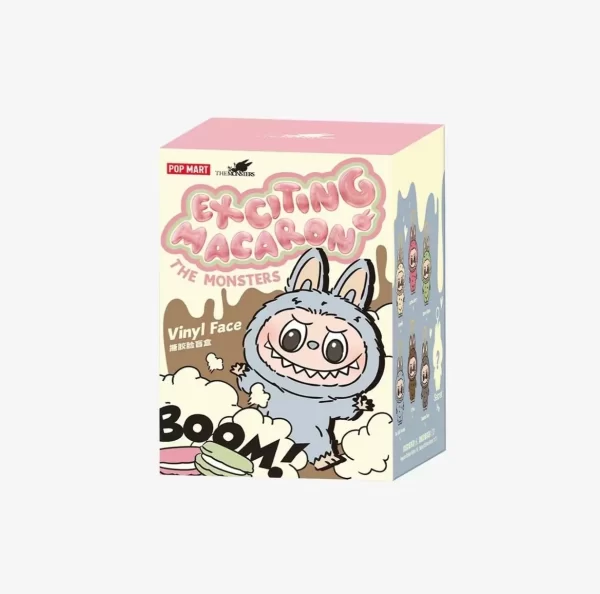 Labubu V1 The Monsters Exciting Macaron Series Plush Pendant Blind Box - Image 2